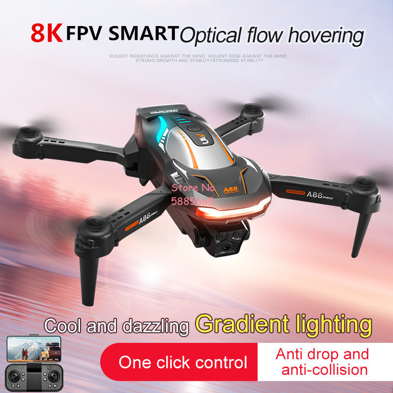 Photography Lighting Position - โดรนถ่ายภาพทางอากาศ 8K ระบบ Optical Flow Positioning