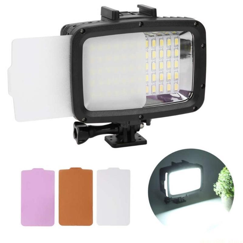 Photography Lighting Reference - F62C กันน้ำ LED โคมไฟดำน้ำสำหรับกล้อง SLR SLR