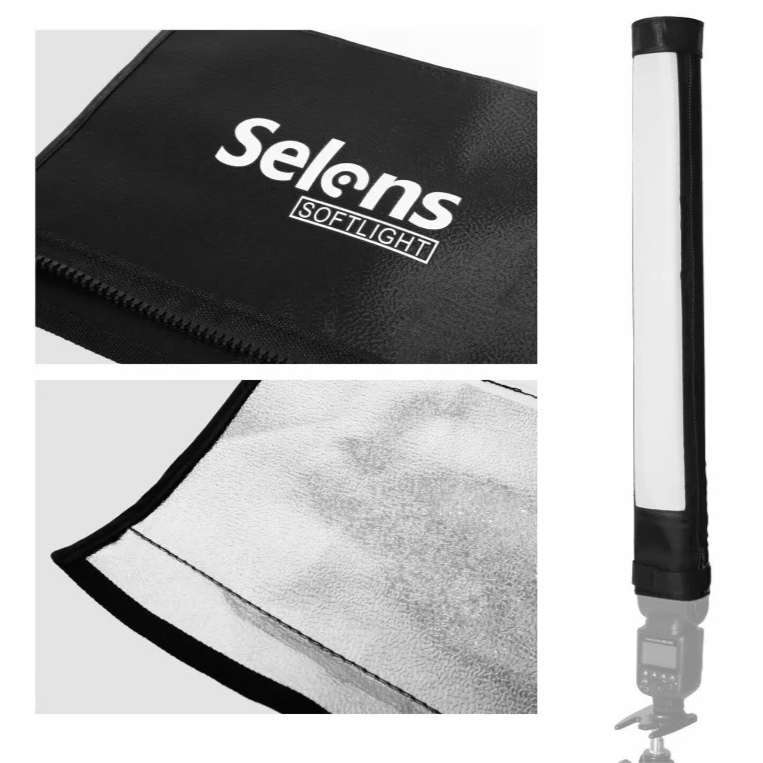 Softbox Portable Strip - ยอดนิยมแบบพกพาแฟลช Strip Diffuser พับบาร์ Softbox Reflector