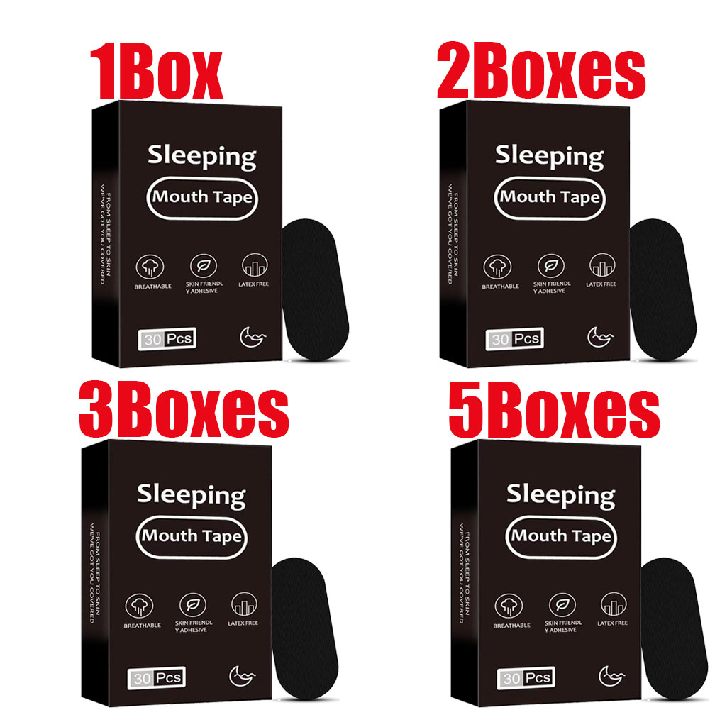 Softbox Portable Strip - 1/2/3/5 กล่อง แผ่นปิดปากผ้าเนื้อนุ่ม เทปปิดปาก แถบปิดปากสำหรับนอนหลับ สติ๊กเกอร์ปิดปากแบบพกพา