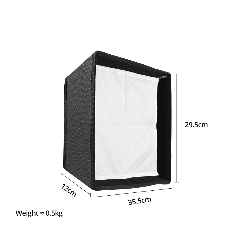 Photography Lighting Grid - AMBITFUL LEDP60C ซอฟต์บ็อกซ์แบบแบนเฉพาะรุ่น + ตะแกรง (ใช้ได้เฉพาะกับแบรนด์