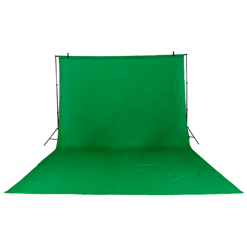 Photography Lighting White Background - ฉากหลังผ้ามัสลินโครมาคีย์ ขนาด 3x6 เมตร / 9.8x19.6