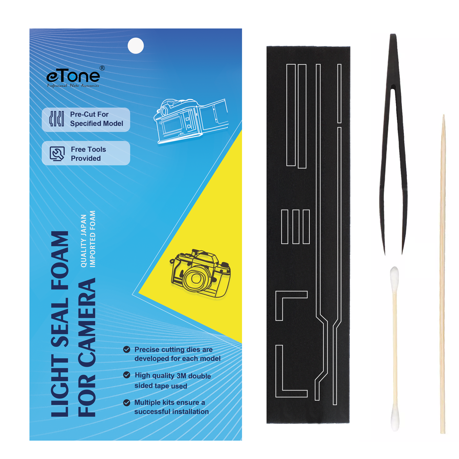 Photography Lighting Indoor - ETone Self Adhesive Light Proof Seal
