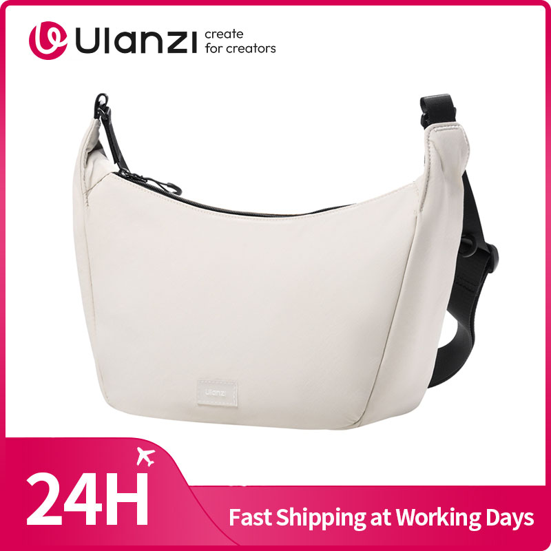 Photography Lighting Indoor - Ulanzi HMN1 Lunar Sling Bag กระเป๋าสะพายข้างสีขาว/ดํากระเป๋าเดินทางสําหรับกล้องสมาร์ทโฟนเติมแสง