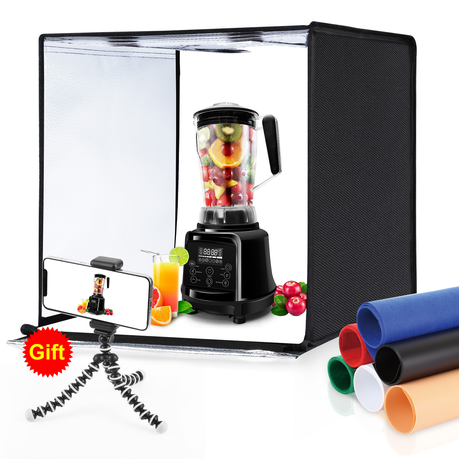 Photography Lightning - กล่องไฟถ่ายภาพ PULUZ ขนาด 60 ซม. แบบพกพา