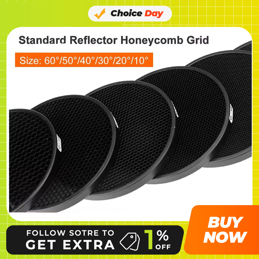 Photography Lighting Grid - ชุดอุปกรณ์สตูดิโอถ่ายภาพ อลูมิเนียมฮันนี่โคมกริด 6.7 นิ้ว 17 ซม.