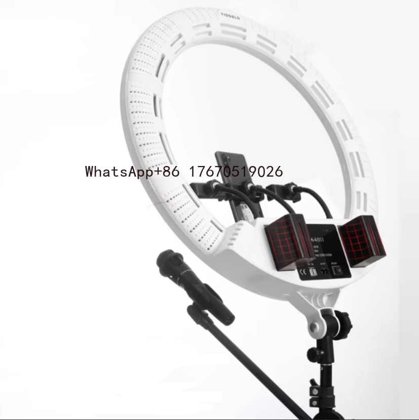 Lighting In Photography - ไฟสตูดิโอแบบวงกลม 22 นิ้ว (55 ซม.) สำหรับไลฟ์สด