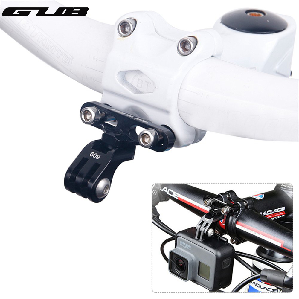 Photography Lighting Indoor - อะแดปเตอร์ยึดจักรยานอลูมิเนียม GUB 609สำหรับกล้อง GoPro และที่ใส่แผ่นเรืองแสงก้านจักรยานกล้องดิจิตอลอุปกรณ์เสริม