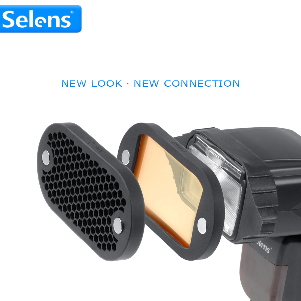 Selens ไฟช่องรังผึ้ง7เลนส์สีตั - Snoot Flash Modifier บทวิจารณ์และราคา