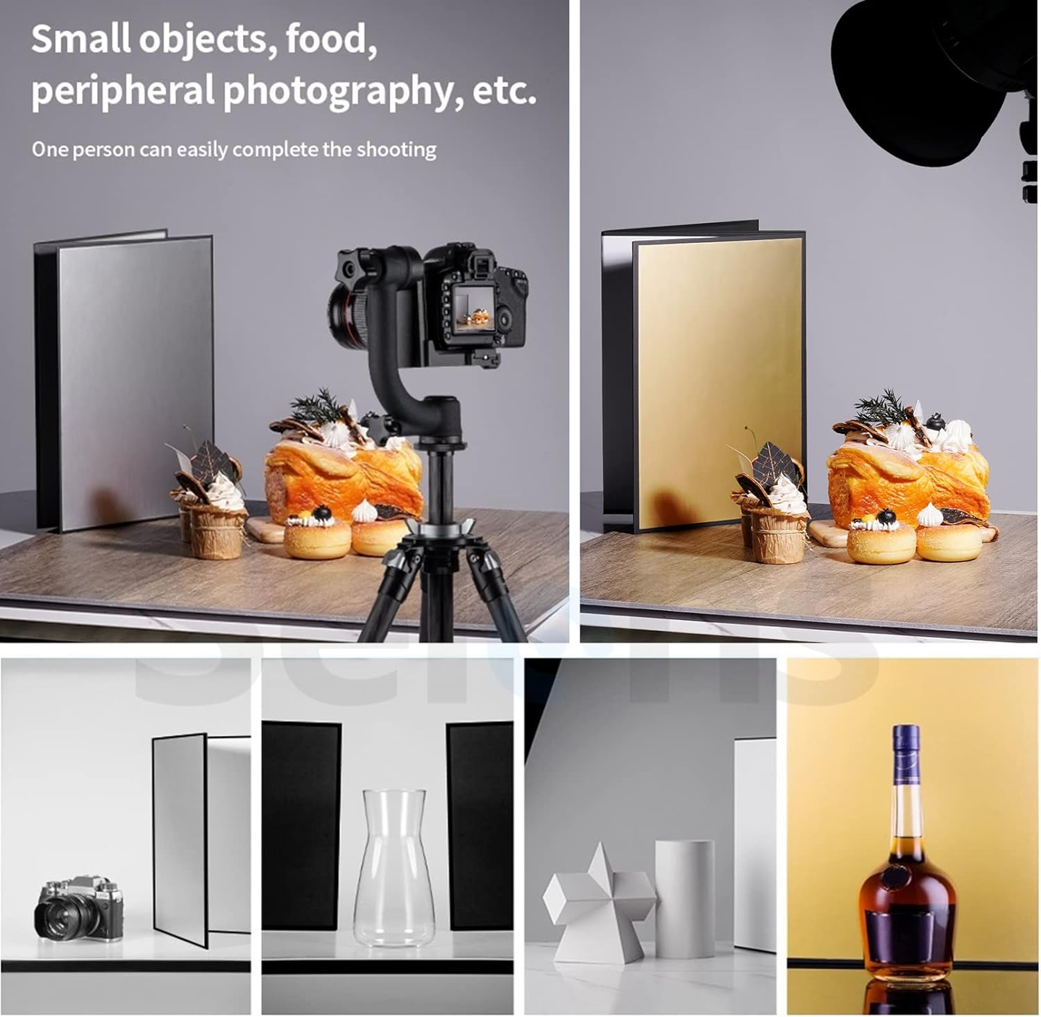 Selens แผ่นสะท้อนแสงสำหรับถ่าย - Lighting In Photography Book บทวิจารณ์และราคา