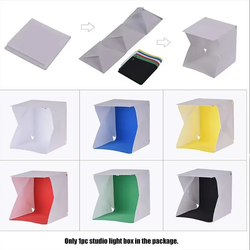 ใหม่ Mini พับ Photo Booth Soft - Softbox Portable Strip บทวิจารณ์และราคา