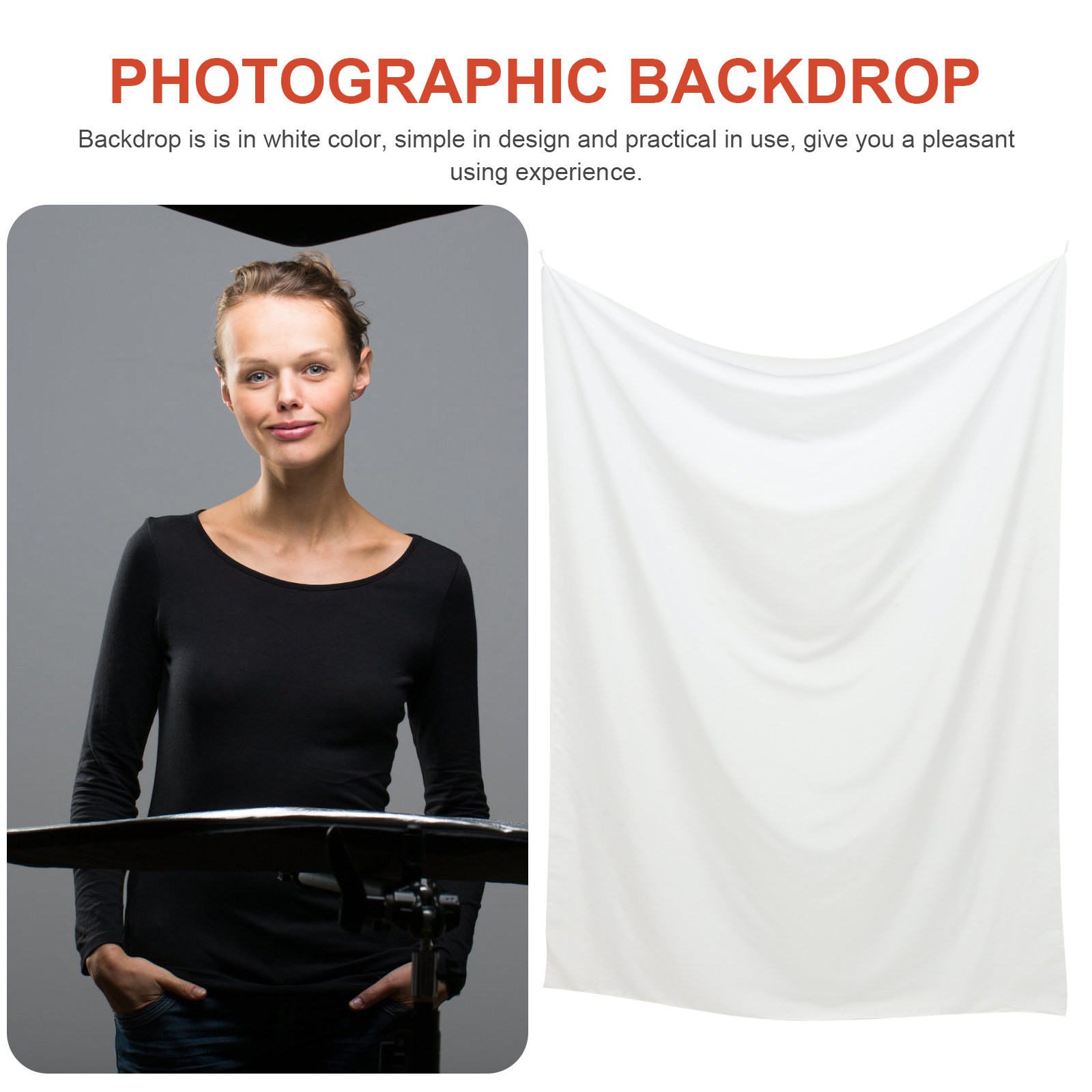 ฉากหลังถ่ายภาพสีขาว วัสดุโพลีเ - Photography Lighting Material บทวิจารณ์และราคา