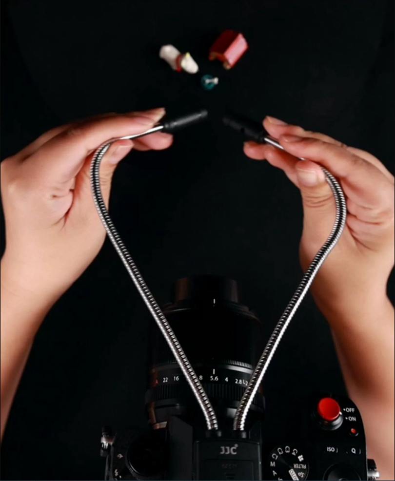 กล้องไมโคร SLR ถ่ายมาโครไฟ LED - Photography Lighting Position บทวิจารณ์และราคา