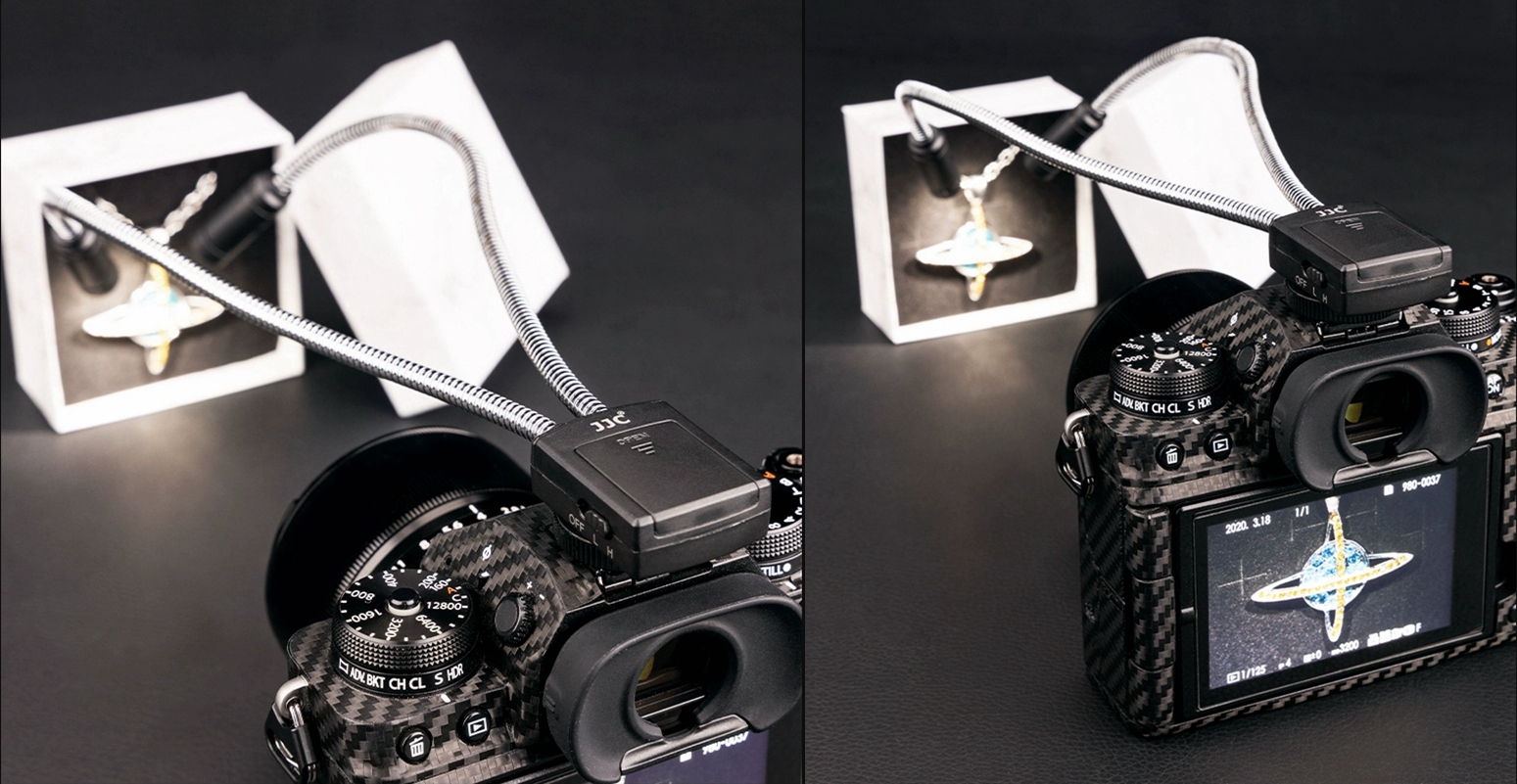 กล้องไมโคร SLR ถ่ายมาโครไฟ LED - Photography Lighting Position บทวิจารณ์และราคา