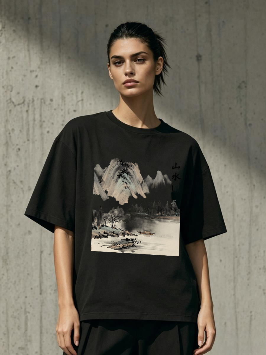 เสื้อยืดผ้าฝ้ายเนื้อบางเบา ลาย - Photography Lighting Director บทวิจารณ์และราคา