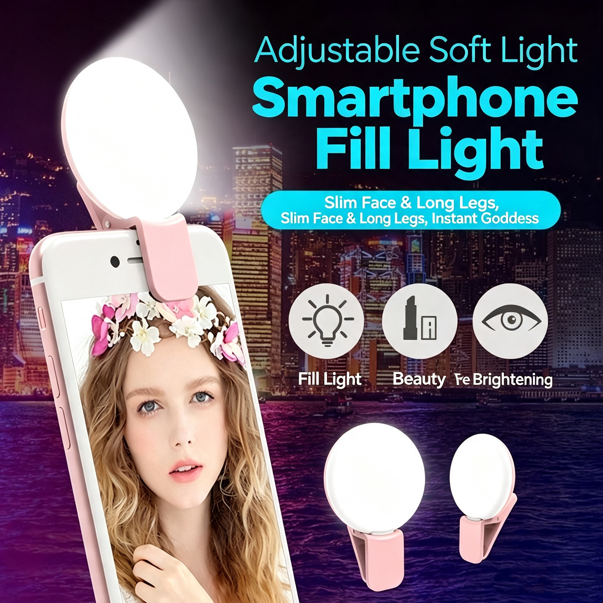 ไฟเซลฟี่แบบวงกลมขนาดเล็ก พกพาส - Photography Lighting Indoor บทวิจารณ์และราคา
