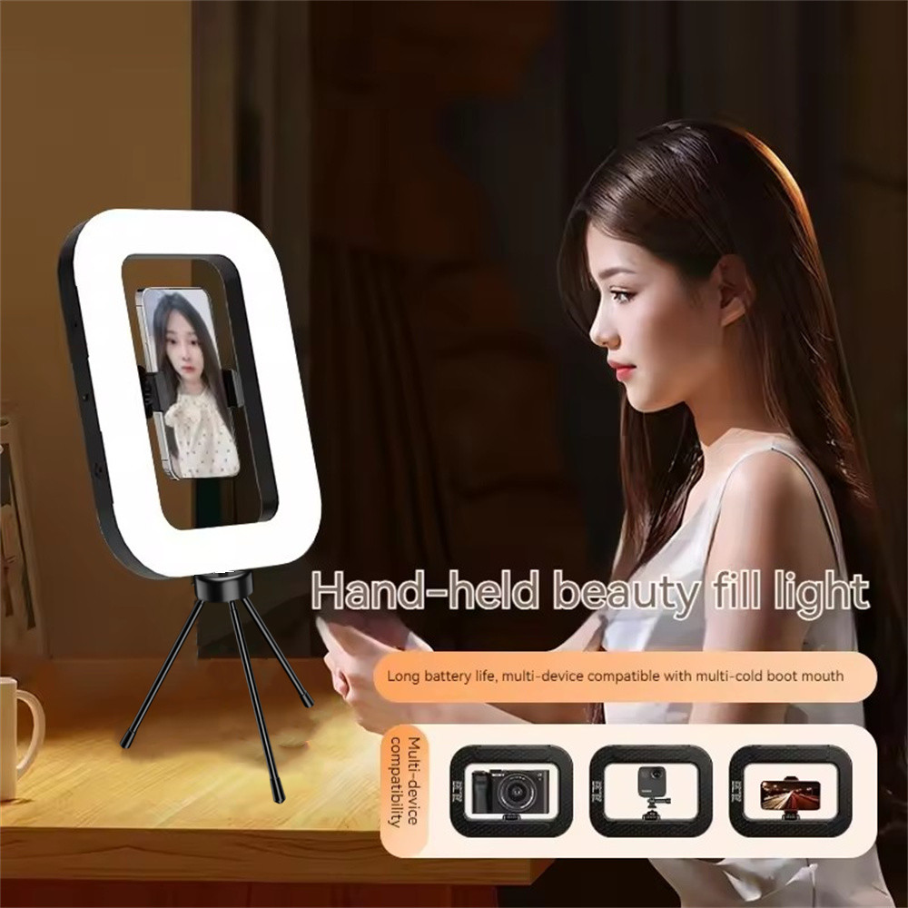 ไฟวงแหวน LED พกพาแบบชาร์จได้ R - Photography Artificial Lighting บทวิจารณ์และราคา