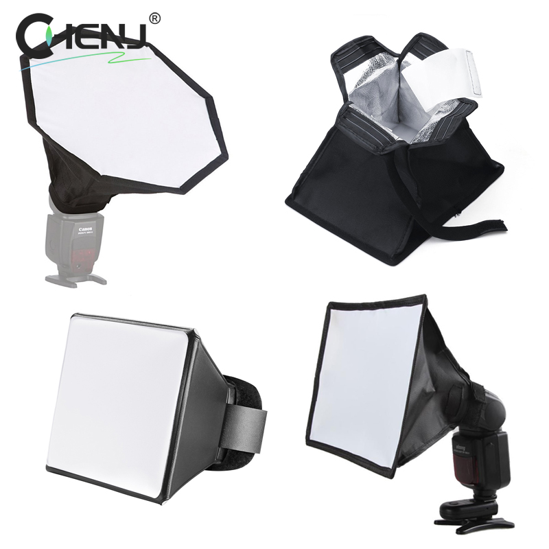 1 ชิ้นพับแฟลช Diffuser Softbox - Photography Lightning บทวิจารณ์และราคา