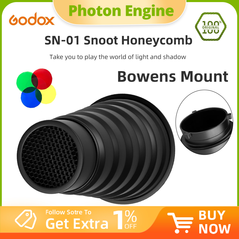 GODOX SN-01 Bowens Snoot ขนาดใ - Photography Lighting Kit Godox บทวิจารณ์และราคา