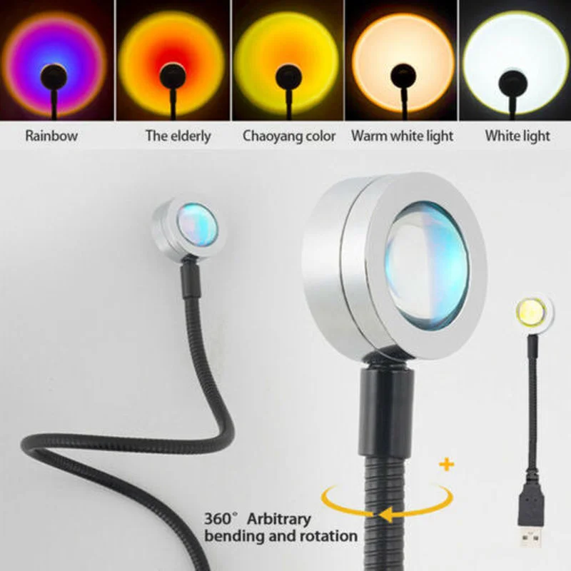 USB Sunset Projection Lamp Rai - Lighting In Photography Book บทวิจารณ์และราคา