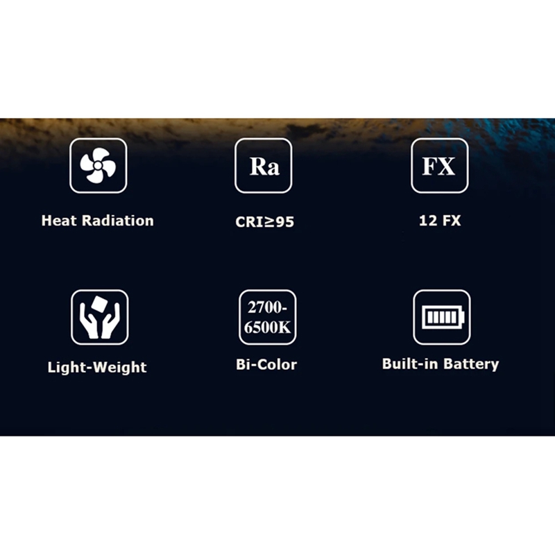 ไฟวิดีโอพกพา LED 20W 2700K-650 - Photography Lighting Grid บทวิจารณ์และราคา