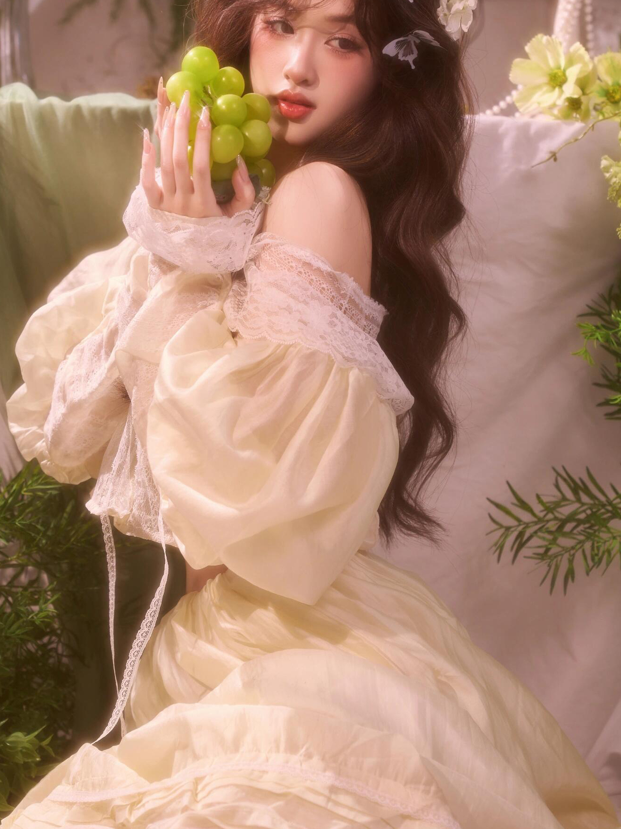 ชุดแต่งงานสไตล์วินเทจ ภาพวาดสี - Vintage Photography Lighting บทวิจารณ์และราคา
