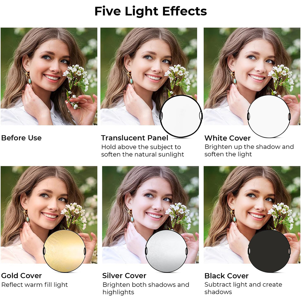 แผ่นสะท้อนแสง MYOBO สำหรับถ่าย - Photography Lightning บทวิจารณ์และราคา
