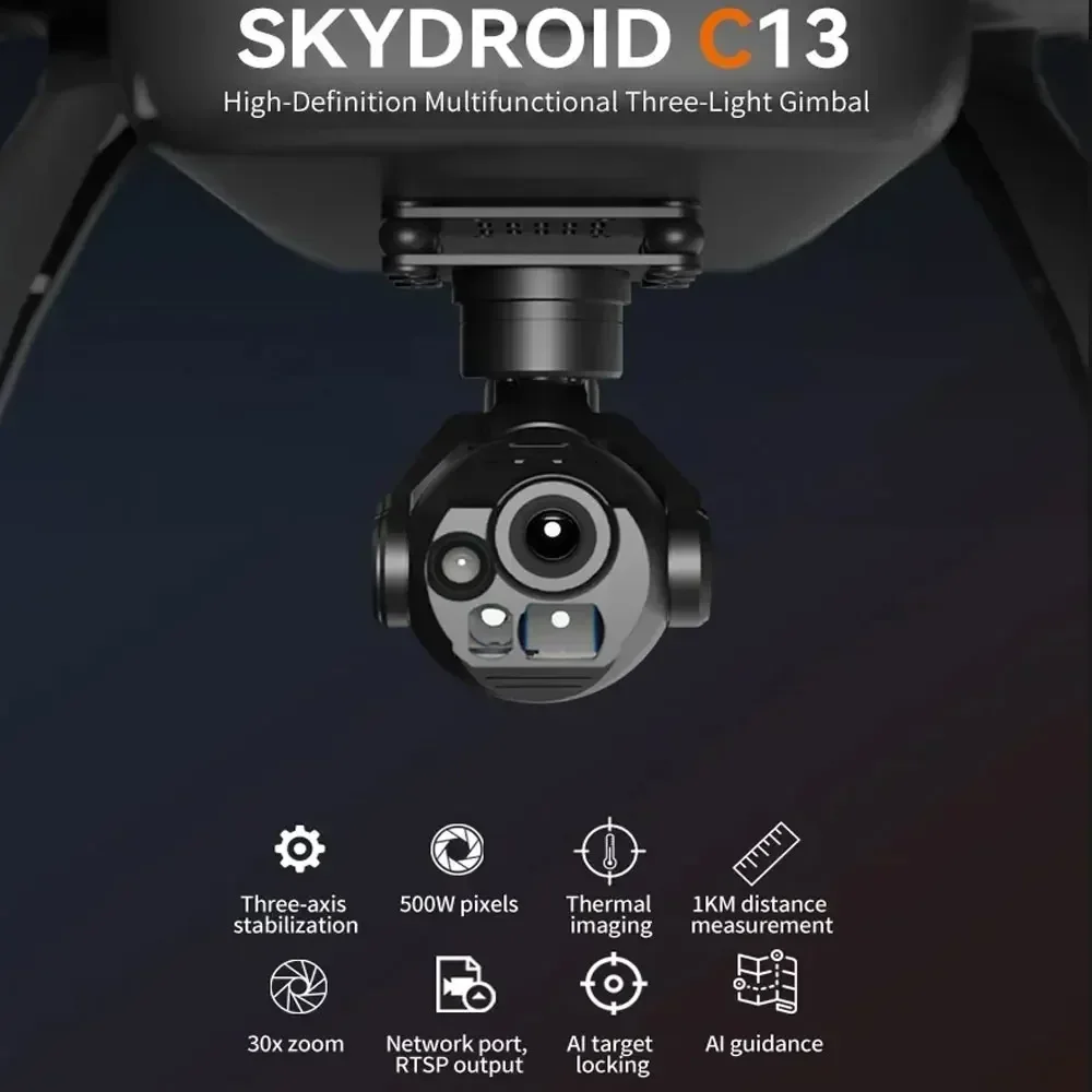 กล้อง Gimbal Skydroid C13 HD 3 - Photography Lighting Material บทวิจารณ์และราคา