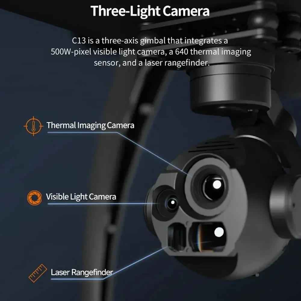 กล้อง Gimbal Skydroid C13 HD 3 - Photography Lighting Material บทวิจารณ์และราคา