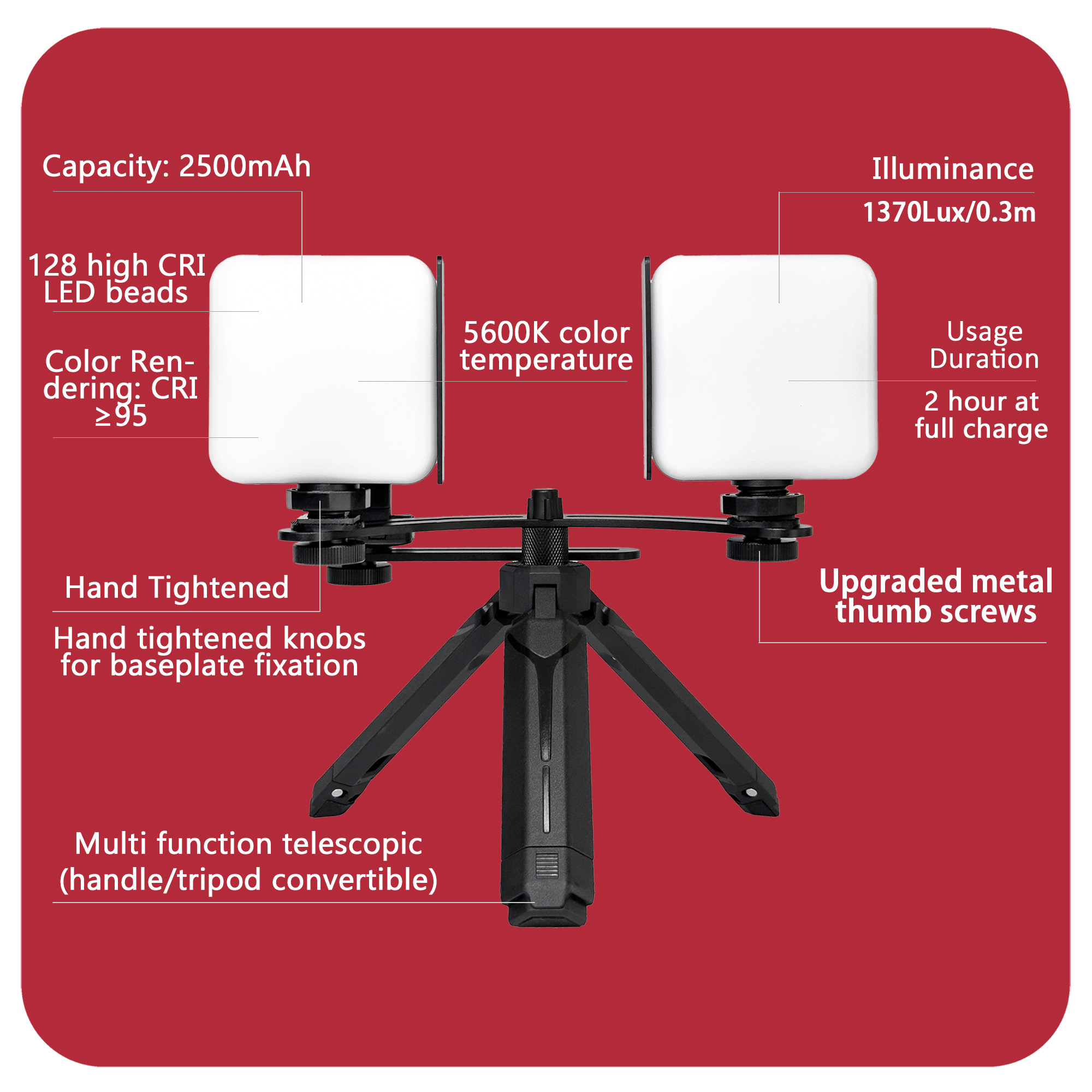 HERA ไฟถ่ายภาพ MK019 ไฟเติมสำห - Photography Lightning บทวิจารณ์และราคา