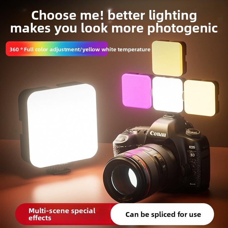 ไฟพกพา RGB สำหรับถ่ายภาพกลางแจ - Photography Lightning บทวิจารณ์และราคา