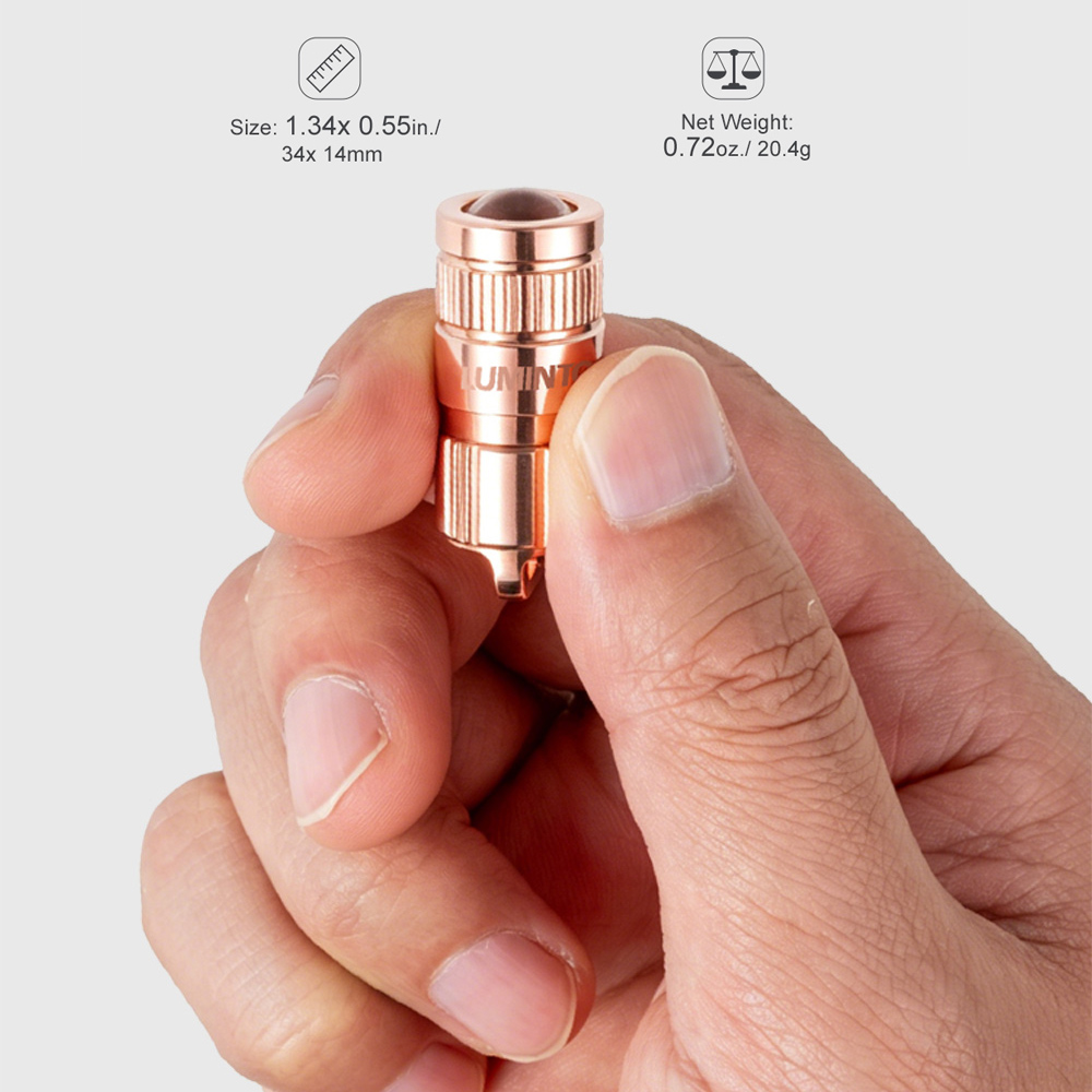 ไฟฉายทองแดง EDC LED ไฟฉายพกพาแ - Snoot Flash Modifier บทวิจารณ์และราคา