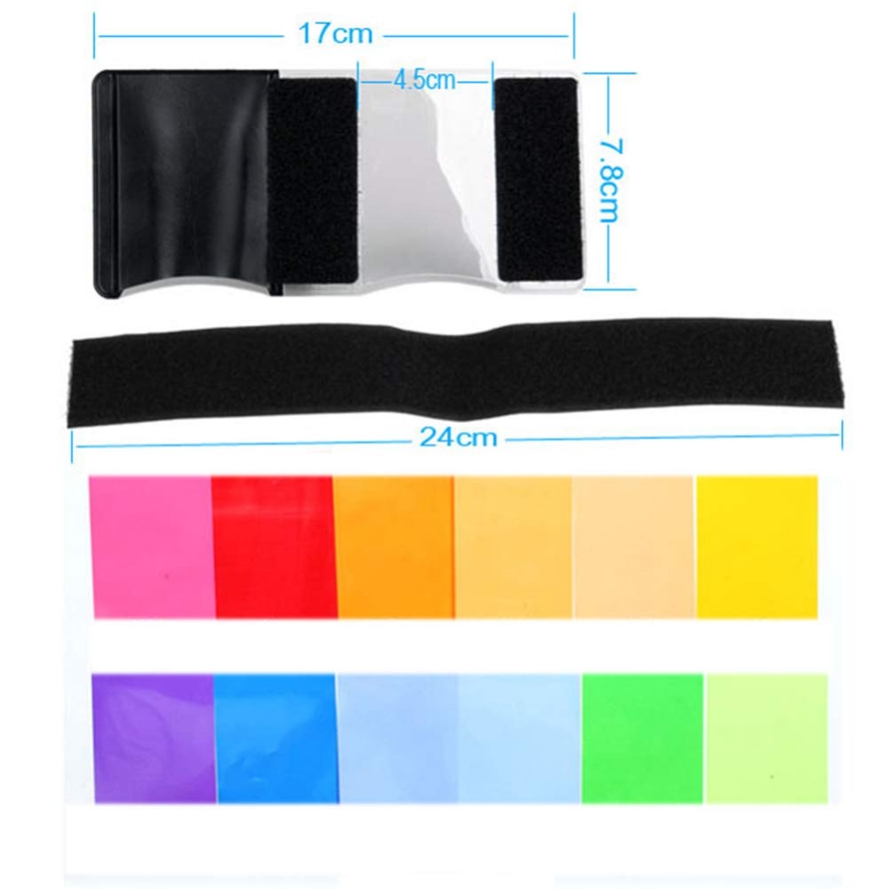 ชุดฟิลเตอร์เจลสำหรับแฟลชกล้อง  - Photography Lighting Kits บทวิจารณ์และราคา