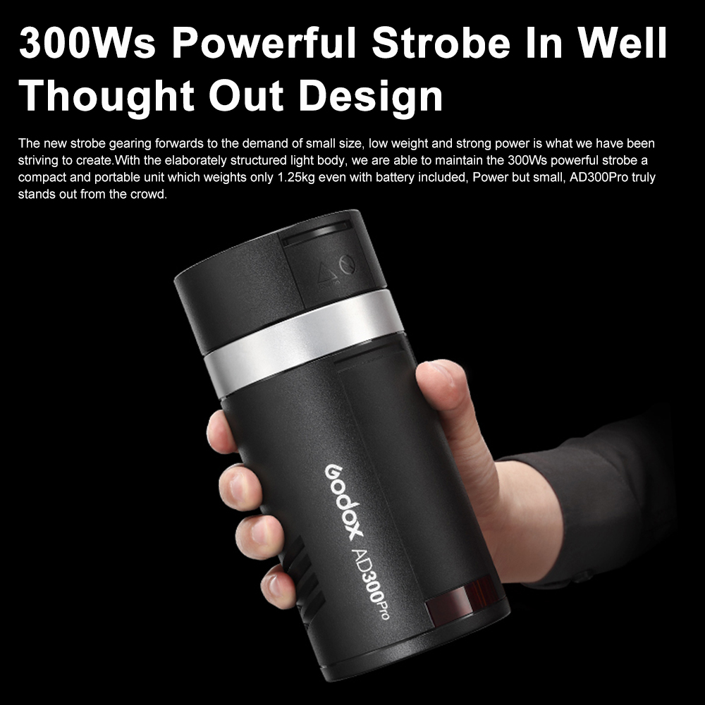 แฟลช Godox AD300Pro สำหรับใช้ง - Photography Lighting Kit Godox บทวิจารณ์และราคา