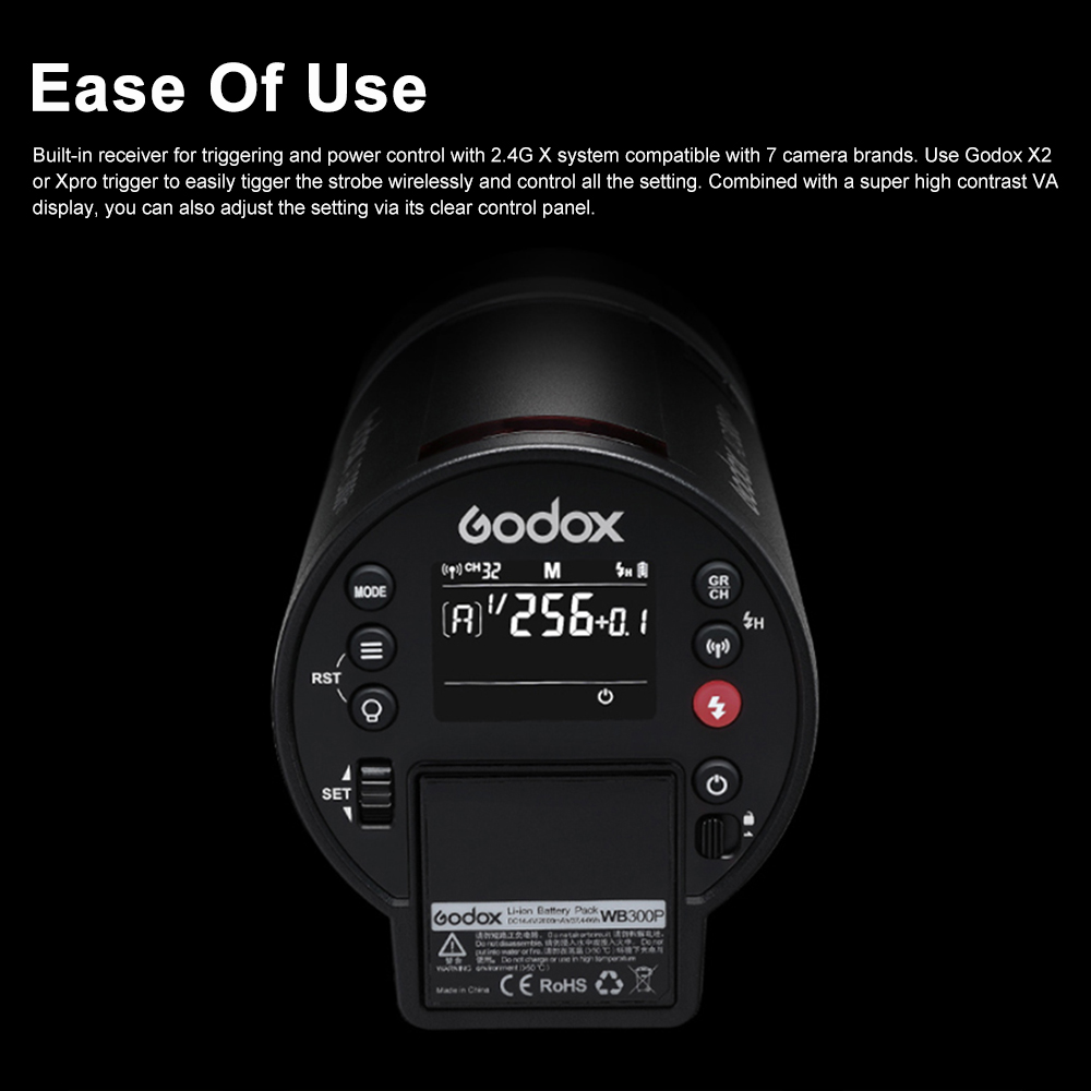 แฟลช Godox AD300Pro สำหรับใช้ง - Photography Lighting Kit Godox บทวิจารณ์และราคา