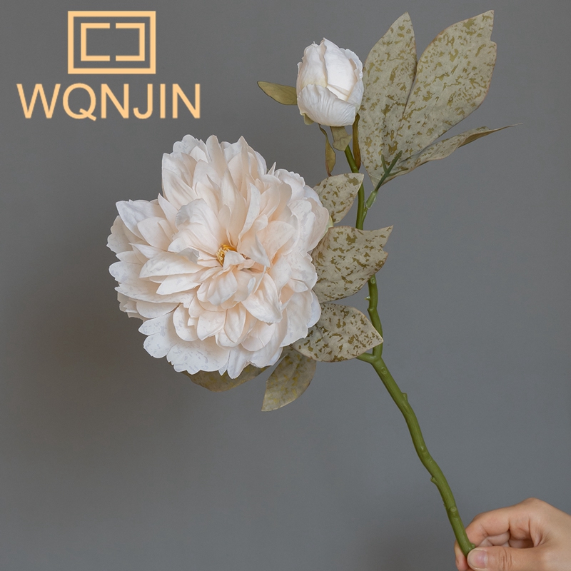 ดอกโบตั๋นจำลอง 2 หัว ขนาดใหญ่  - Photography Artificial Lighting บทวิจารณ์และราคา