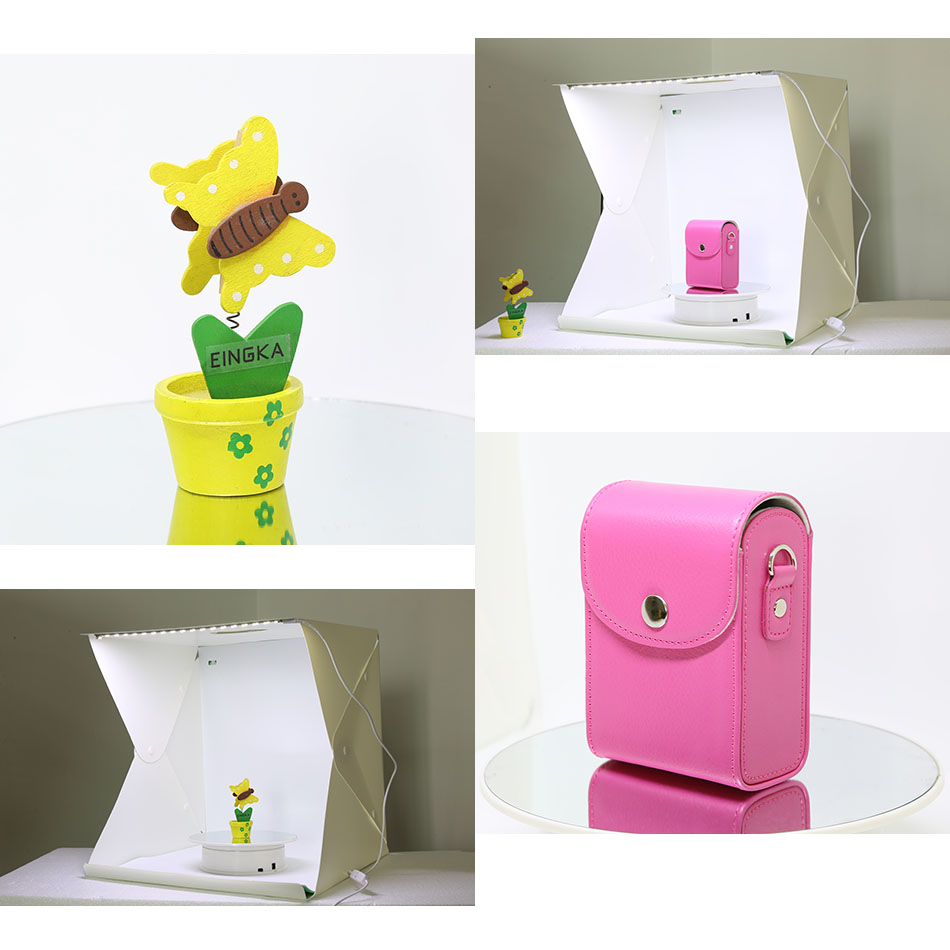 ซอฟท์บ็อกซ์แบบพับได้พร้อมไฟ LE - Photography Lighting White Background บทวิจารณ์และราคา